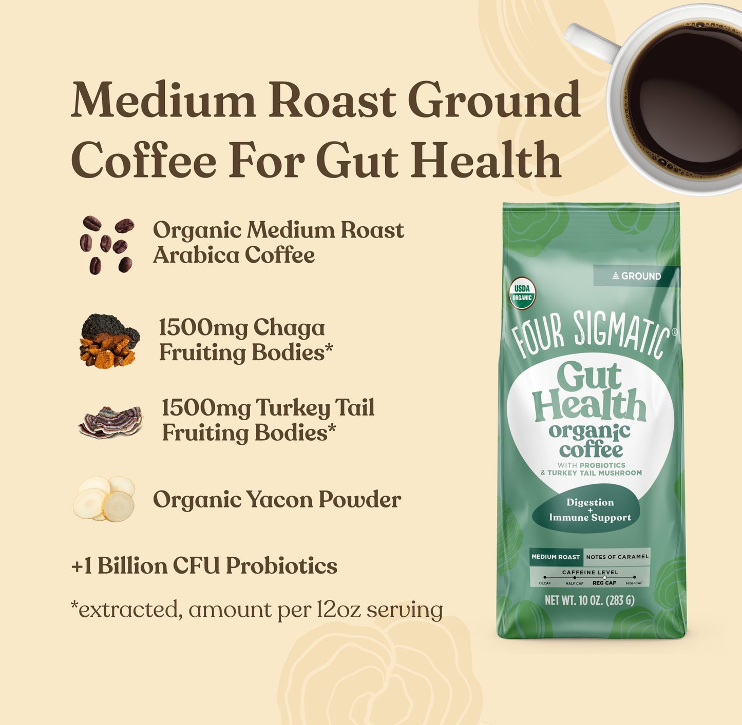 mushroom-month-welcome-kit-x3 10oz_Gut_Health_Ground_Coffee_60270789-1c7b-4e53-8c2c-0b0831a762b6.jpg